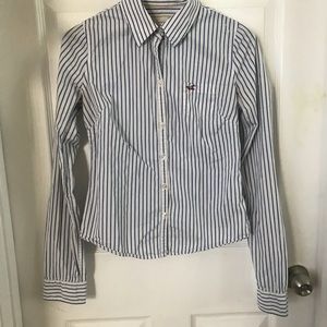 hollister button down